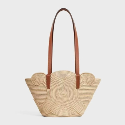 셀린느 여성 스몰 클래식 파니에 브레이디드 트리옹프 - Celine Womens Small Classic Pannier Braided Triomphe - ceb1635x