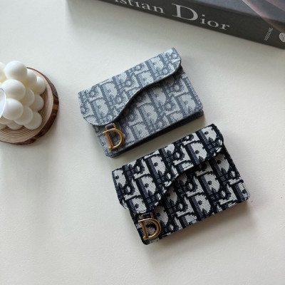 [당일배송] 디올 새들 플랩 카드홀더 - dd264x