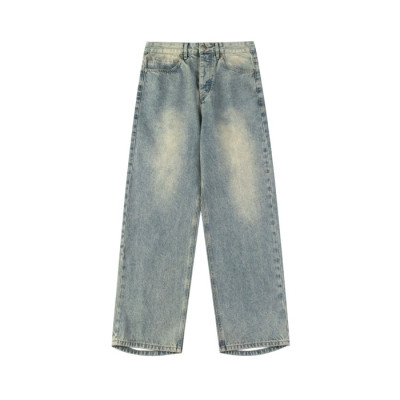 발렌시아가 남성 블루 청바지 - Balenciaga Mens Blue Jeans - bac715x