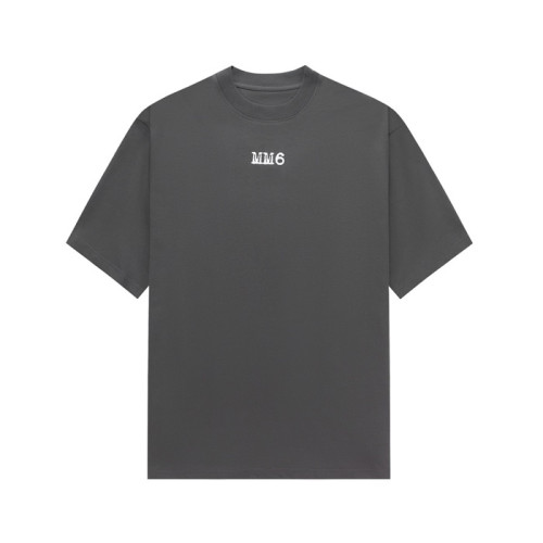 메종 마르지엘라 남/녀 그레이 반팔 티셔츠 - Maison Margiela Unisex Gray Tshirts - mac765x