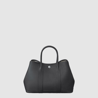 에르메스 여성 가든파티 30 - Hermes Womens Black Garden Party - heb2001x