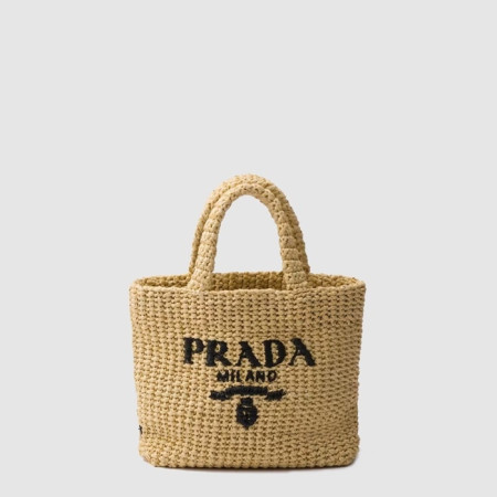 프라다 여성 크로셰 토트백 1BG422 - Prada Womens Crochet Tote Bag - prb2027x