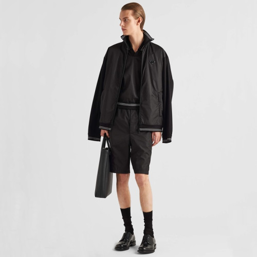 프라다 남성 블랙 투피스 - Prada Mens Black Two-pieces - prc988x