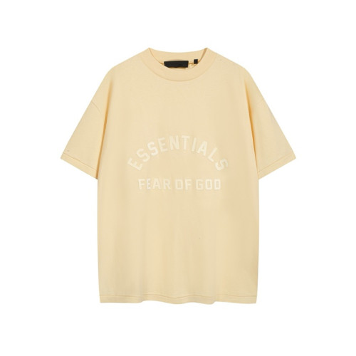 피어오브갓 남성 베이지 반팔 티셔츠 - Fear of god Mens Beige Tshirts - fec1033x