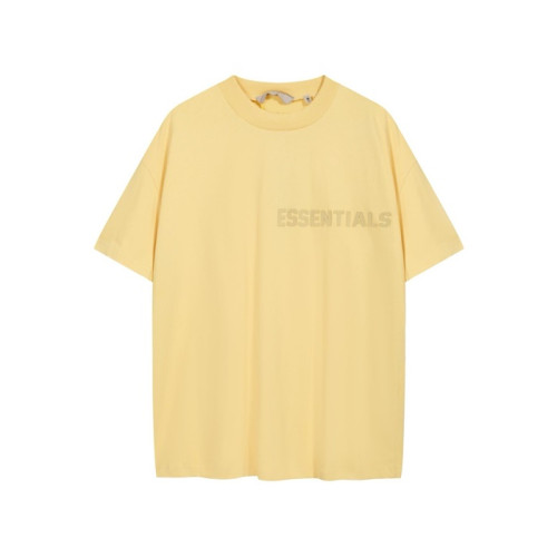 피어오브갓 남성 반팔 티셔츠 - Fear of god Mens Yellow Tshirts - fec1076x