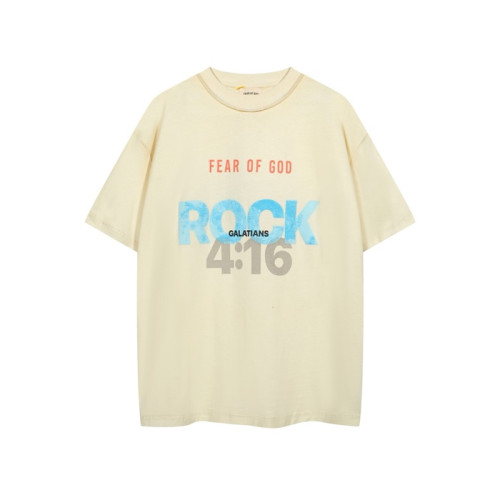 피어오브갓 남성 반팔 티셔츠 - Fear of god Mens Ivory Tshirts - fec1079x
