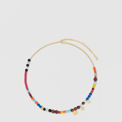 루이비통 여성 비즈 목걸이 - Louis vuitton Womens Gold Necklace - acc1962x