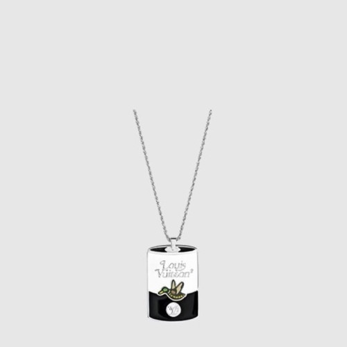 루이비통 남성 니고 팬던트 네크리스 - Louis vuitton Mens Nigo Necklace - acc2164x