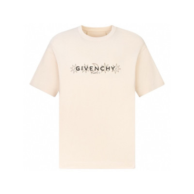 지방시 남성 화이트 반팔 티셔츠 - Givenchy Mens White Tshirts - gic1180x