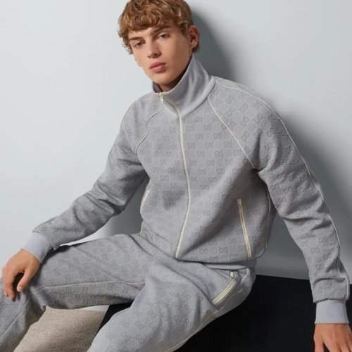 구찌 남성 그레이 트레이닝복 - Gucci Mens Gray Sweat Suits - guc1169x