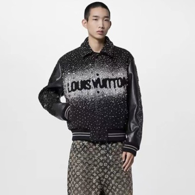 루이비통 남성 가죽 자켓 - Louis vuitton Mens Leather Jacket - lvc1304x