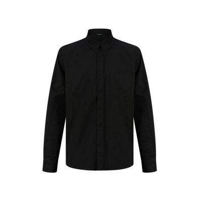 발렌시아가 남성 블랙 셔츠 - Balenciaga Mens Black Shirts - bac1311x