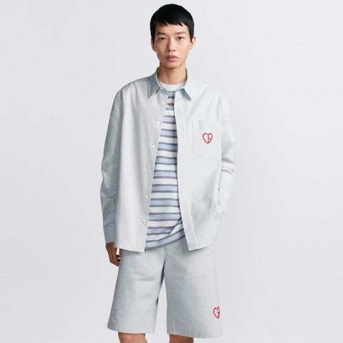 디올 남성 블루 셔츠 - Dior Mens Dress Shirts - dic1495x