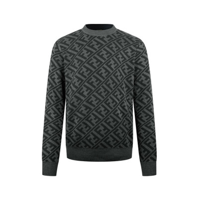 펜디 남성 라운드 스웨터 - Fendi Mens Round Sweaters - fec1534x