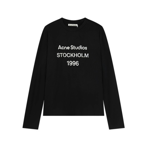 아크네 남/녀 라운드 긴팔티 - Acne Unisex Round Tshirts - anc1552x