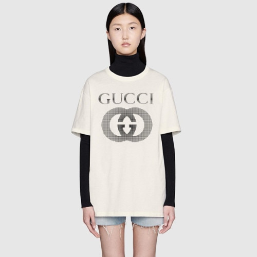 구찌 여성 라운드 반팔 티셔츠 - Gucci Womens Round Tshirts - guc1600x