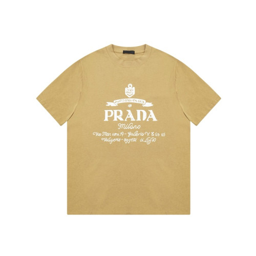프라다 남성 라운드 반팔 티셔츠 - Prada Mens Round Tshirts - prc1812x