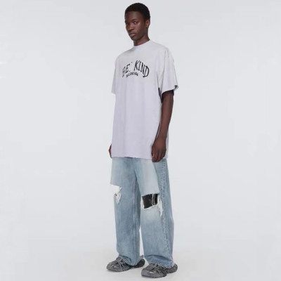발렌시아가 남성 블루 청바지 - Balenciaga Mens Blue Jeans - bac1889x
