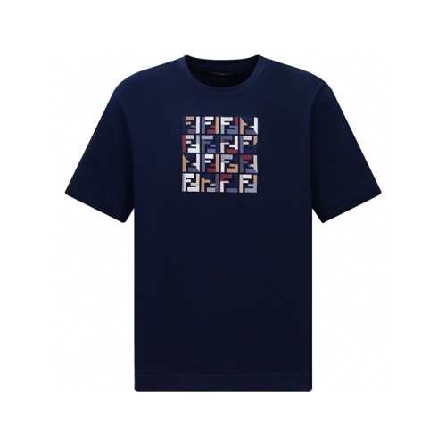 펜디 남성 라운드 반팔 티셔츠 - Fendi Mens Round Tshirts - fec2075x