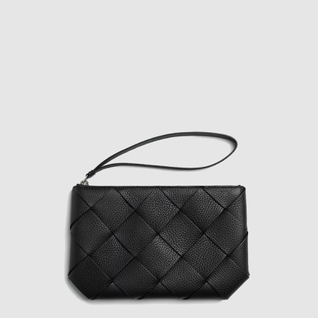 보테가 베네타 남성 디아고 레더 파우치 - Bottega veneta Mens Diago Pouch - bvb2413x