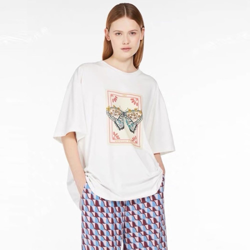 막스마라 여성 크루넥 반팔티 - Maxmara Womens Round Tshirts - mac2166x