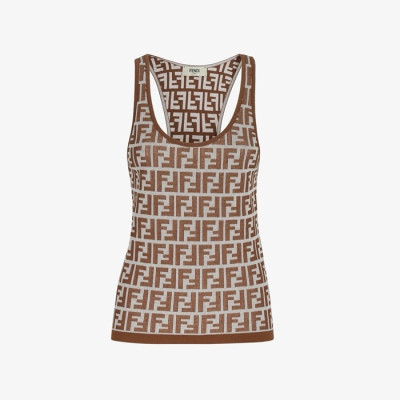펜디 여성 라운드 나시 - Fendi Womens Round Tshirt - prc2221x