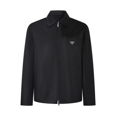 프라다 남녀 블랙 자켓 - Prada Unisex Black Jackets - prc2391x