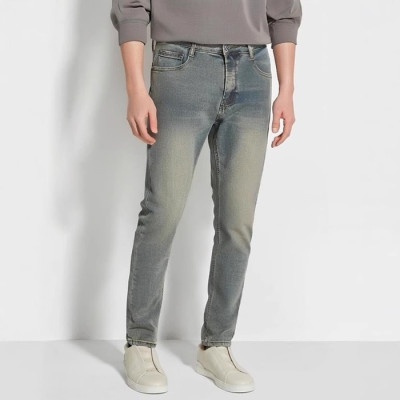 프라다 남성 블루 청바지 - Prada Mens Blue Jeans - prc2431x