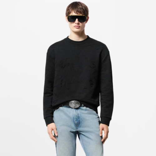 루이비통 남성 라운드 맨투맨 - Louis vuitton Mens Round Tshirts - lvc2462x