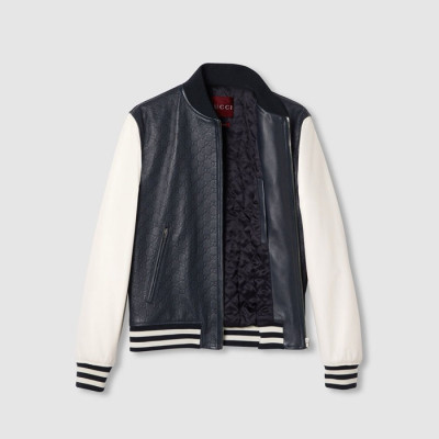 구찌 남성 가죽 자켓 - Gucci Mens Leather Jacket - guc2662x