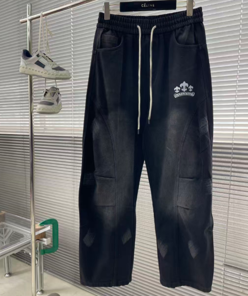 크롬하츠 남성 캐쥬얼 팬츠 - Chrom Hearts Mens Casual Pants - chc2712x