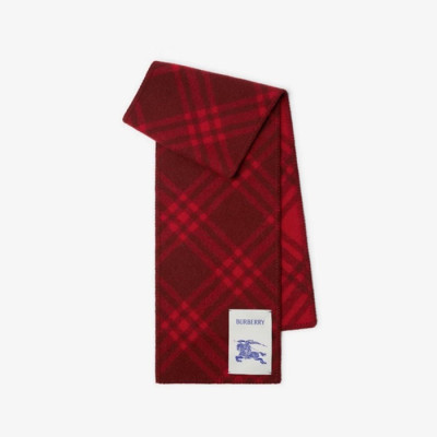 버버리 남/녀 체크 머플러 - Burberry Unisex Flanner Muffler - acc2365x