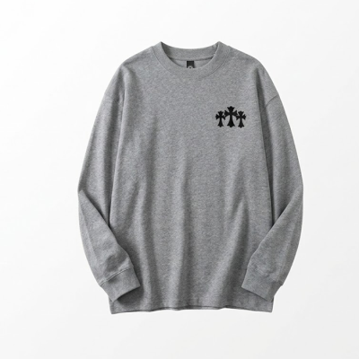 크롬하츠 남성 라운드 맨투맨 - Chrome Hearts Mens Round Tshirt - chc3140x