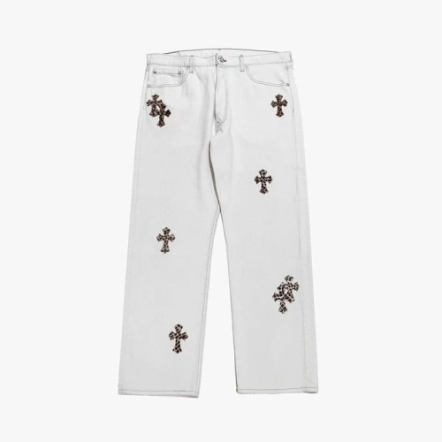 크롬하츠 남성 클래식 청바지 - Chrom Hearts Mens Classic Jeans - chc3149x