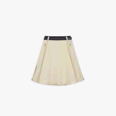 [SOUTHCAPE] 사우스케이프 여성 긴기장 벨트 백 트윌 플레어 스커트 - gol1368x