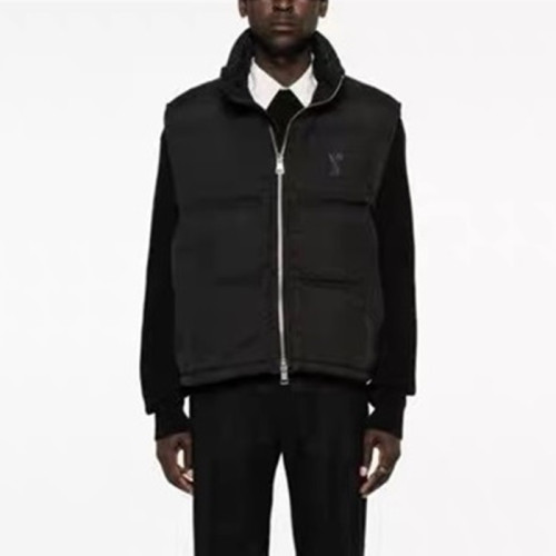 아미 남성 다운 베스트 - Ami Mens Down Vest - amr3240x