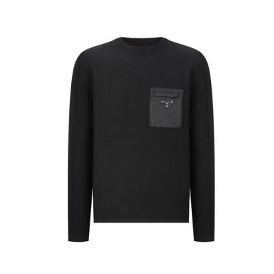 프라다 남성 라운드 스웨터 - Prada Mens Round Sweater - prc3283x