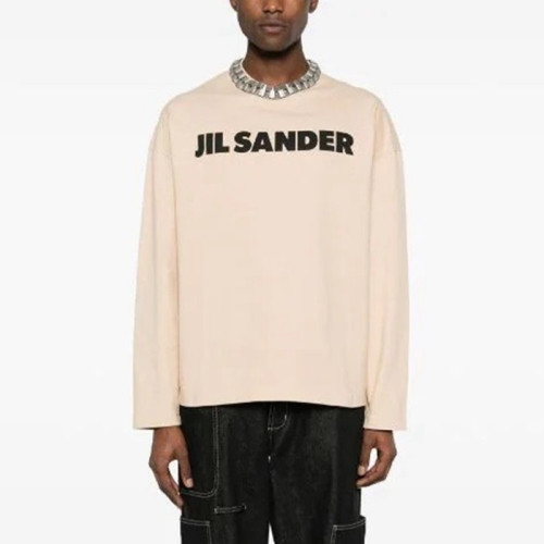 질샌더 남성 베이직 긴팔티 - Jil Sander Mens Basic Tshirt - jic3368x