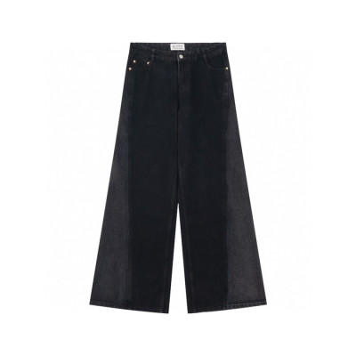 메종 마르지엘라 남성 블랙 청바지 - Maison margiela Mens Black Jeans - mac3383x