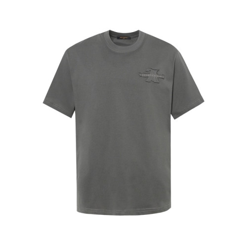 루이비통 남성 라운드 반팔 티셔츠 - Louis vuitton Mens Round Tshirt - lvc3549x