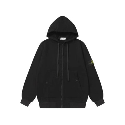 스톤아일랜드 남성 후드 집업- Stone Island Mens Hood Zip-Up- stc3764x