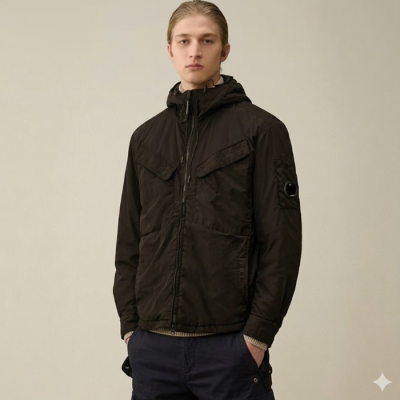 CP컴퍼니 남성 후드 재킷 - CP Company Mens Down Jacket - cpc3942x