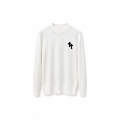 크롬하츠 남성 라운드 니트웨어 - Chrom hearts Mens Round Knitwear - chc3968x
