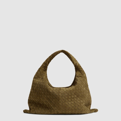 보테가 베네타 여성 폰단트 라지 홉 - Bottega veneta Womens Khaki Hop - bvb3126x