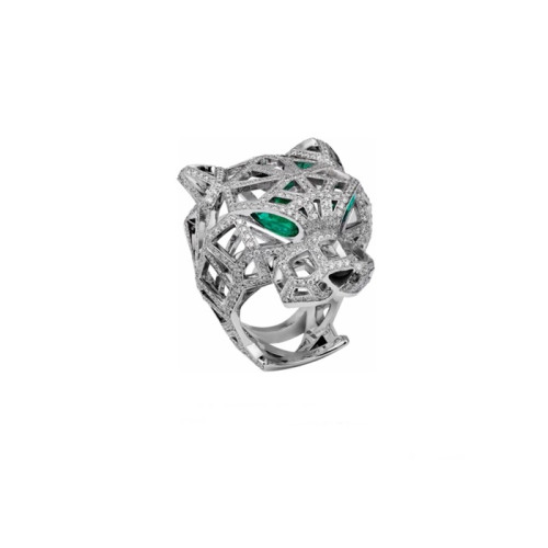 까르띠에 남/녀 화이트 골드 반지 - Cartier Unisex White Gold Ring - acc2546x