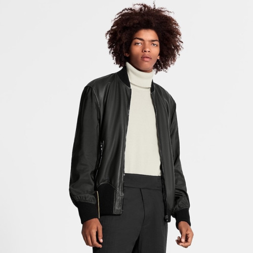 루이비통 남성 가죽 재킷 - Louis vuitton Mens Leather Jacket - lvc4246x