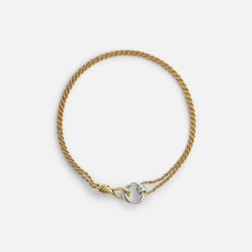 보테가 베네타 여성 옐로우 골드 목걸이 - Bottega Veneta Womens Yellow Gold Necklace - acc2627x