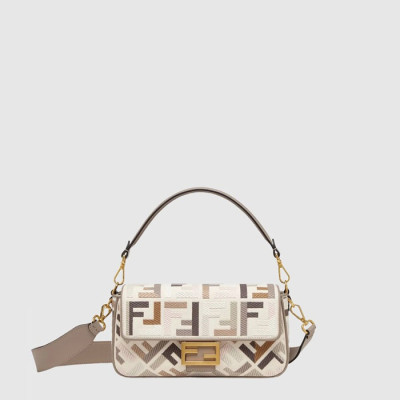 펜디 여성 FF 바게트 백 - Fendi Womens FF Baguette Bag - feb3320x