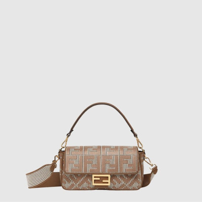 펜디 여성 FF 바게트 백 - Fendi Womens FF Baguette Bag - feb3326x