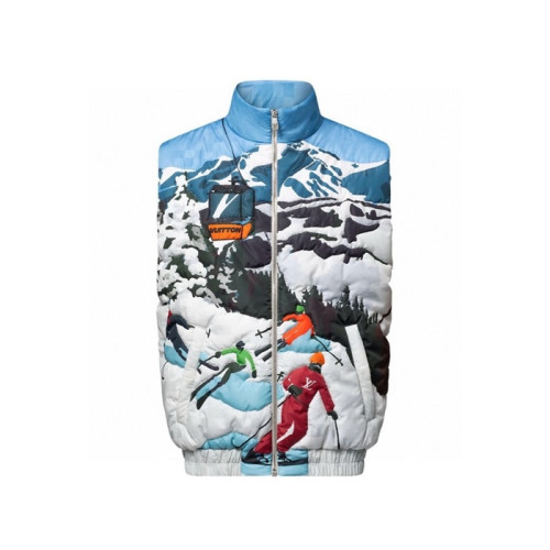 루이비통 남성 다운 베스트 - Louis vuitton Mens Down Vest - lvc4418x